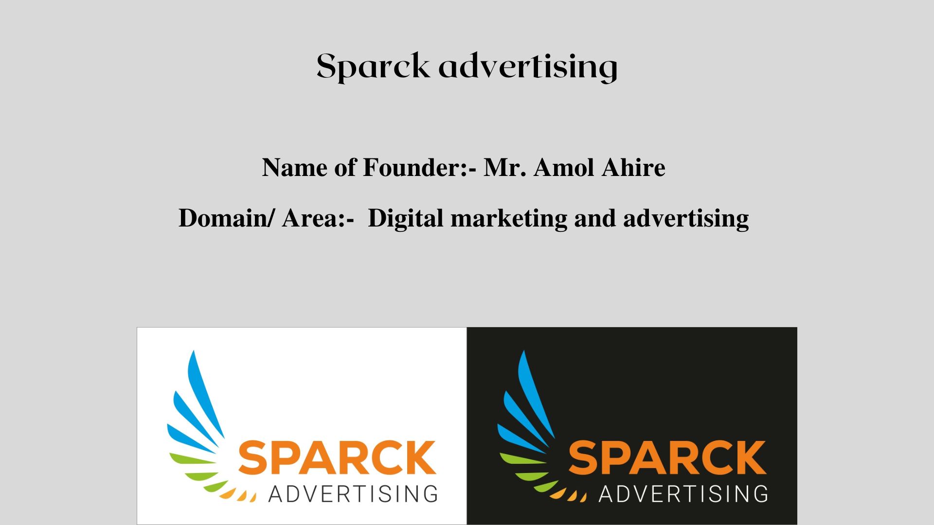 Sparck advertising